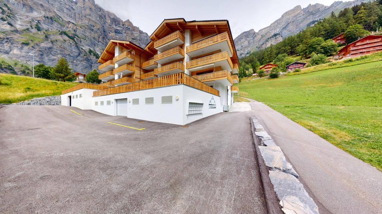 Apartment With Sauna And Mountain View Лойкербад Экстерьер фото