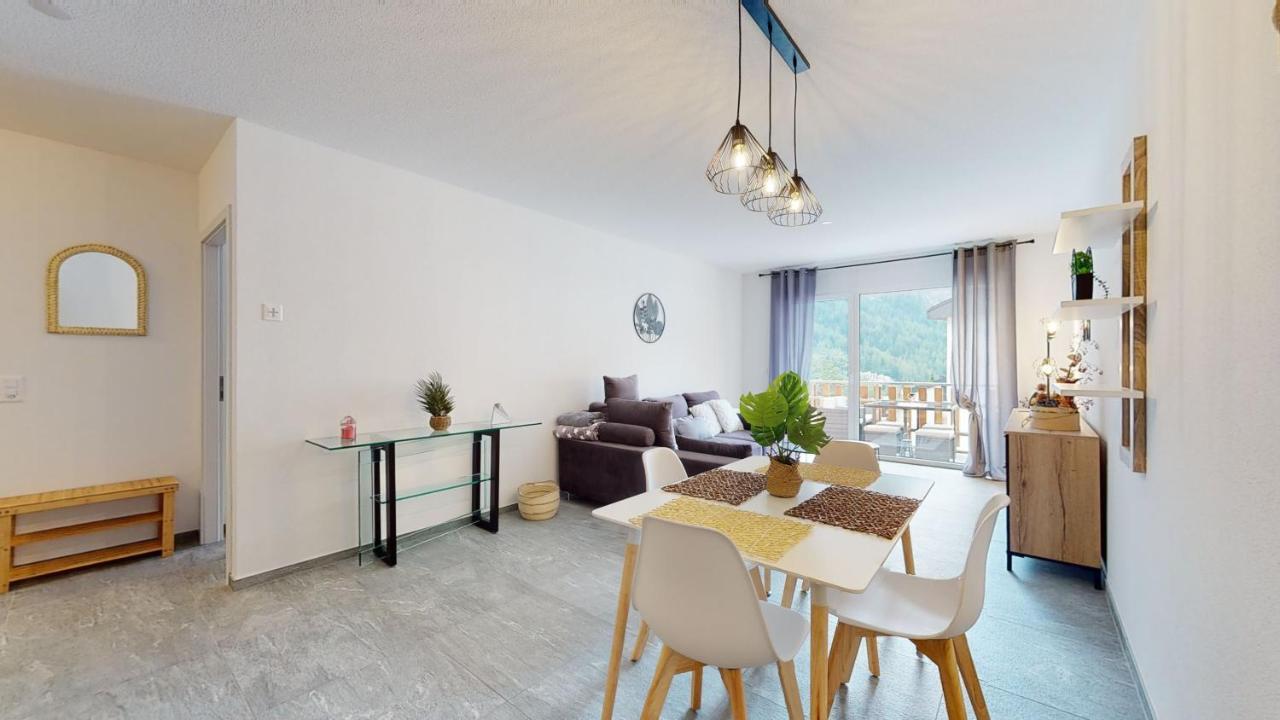 Apartment With Sauna And Mountain View Лойкербад Экстерьер фото